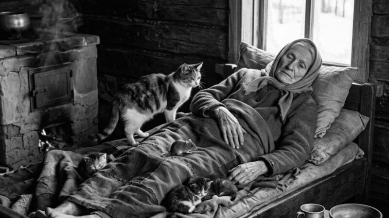 «Кошка пришла к умирающей женщине в самую холодную ночь — и принесла ей то, что не съела сама»: история о том, как одна трёхцветная спасительница переписала судьбу