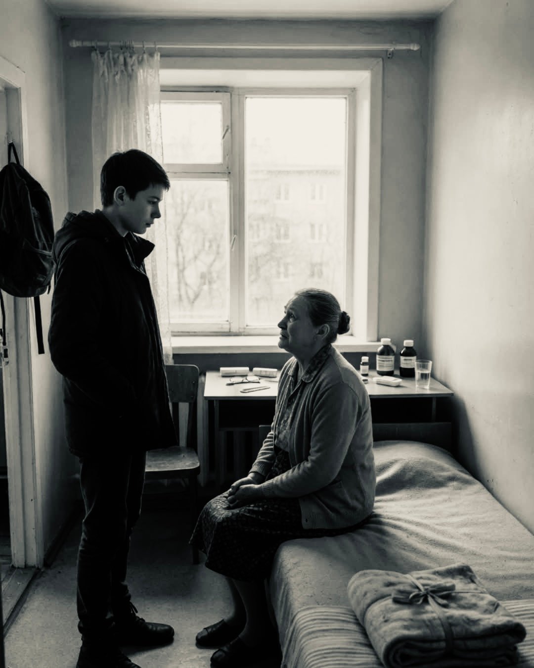 «Когда сын отвёз меня в дом престарелых, внуку было тринадцать. В восемнадцать он вернулся и сказал: Бабушка, собирайся»