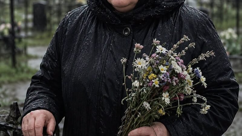 Я ничего не сказала мужу и поехала на могилу его первой жены, чтобы просто положить цветы и узнать