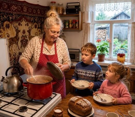 Свекровь захлопнула кастрюлю перед носом моих детей: «Это борщ для деда, а вас пусть мать кормит»
