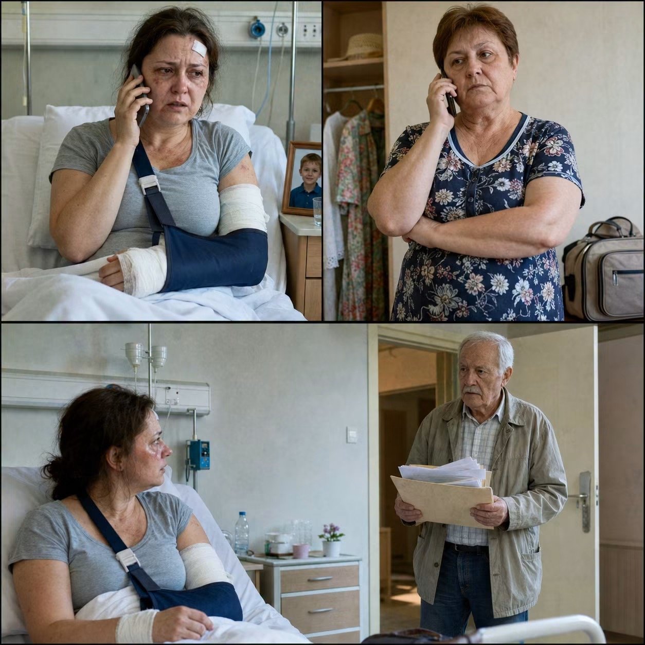 Часть вторая: Папка на тумбочке