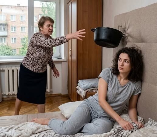 В мой тридцать второй день рождения свекровь швырнула