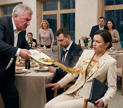 Свёкор при 20 гостях вылил уху на мой костюм: «— Дворовая приблуда