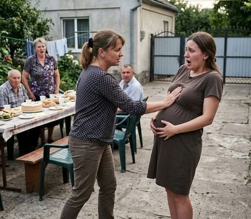 На вечеринке, где мы собирались узнать пол моего ребёнка