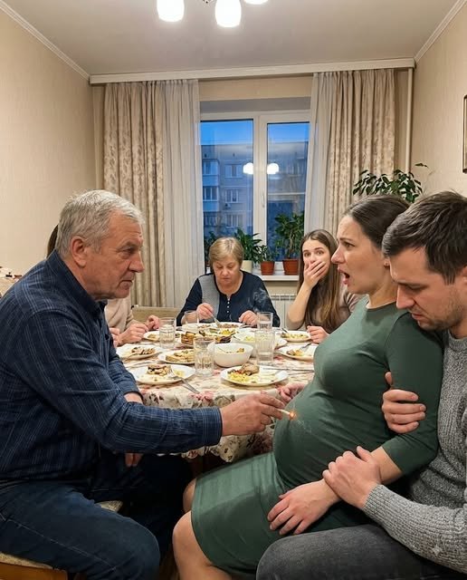 За праздничным семейным столом мой свёкор унижал