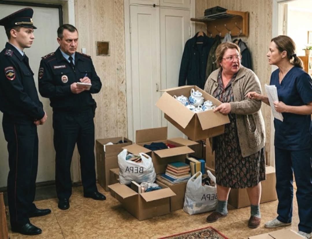 Свекровь вызвала полицию, чтобы выгнать меня из квартиры, но офицер взглянул на документы и всё изменилось