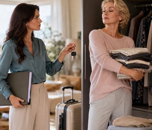 Her mother-in-law was convinced that she would continue living in the apartment after the divorce.