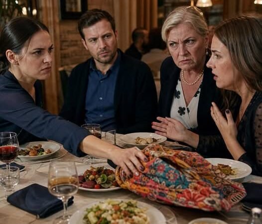 I gave my sister-in-law back that knockoff coat—the one that cost 800 rubles—right there at the table.
