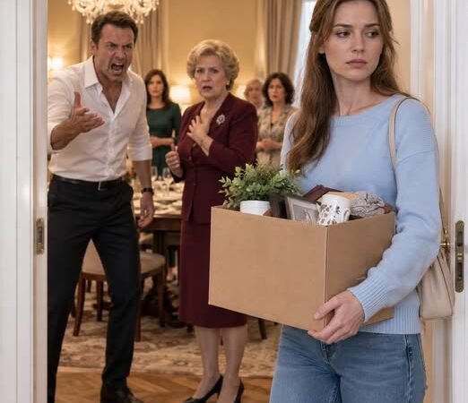 My husband announced the divorce in front of the relatives and my mother-in-law was overjoyed—but then my father called.