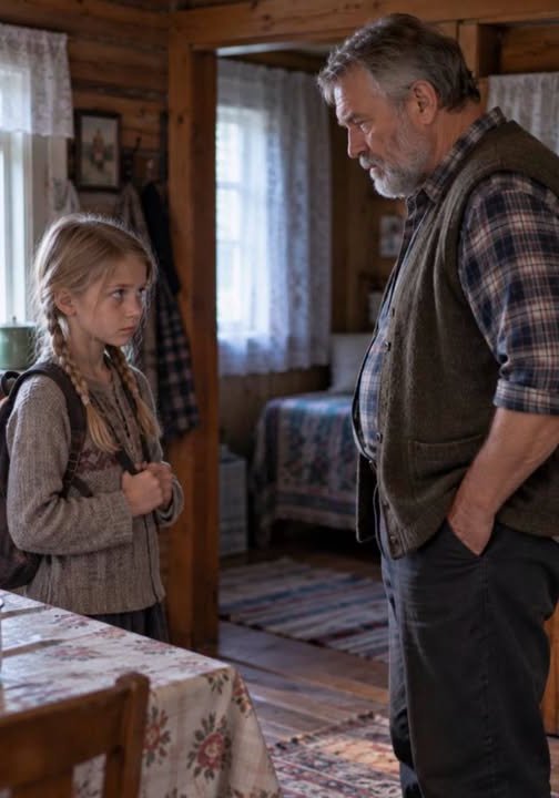 At the age of 62, a reclusive bachelor adopted a mute girl.