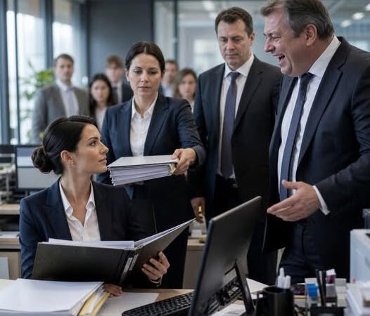 “An inspection? What on earth is that slip of a girl going to find?” the director guffawed in the accounting office.