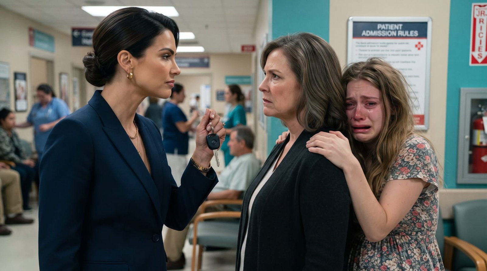 После лифта