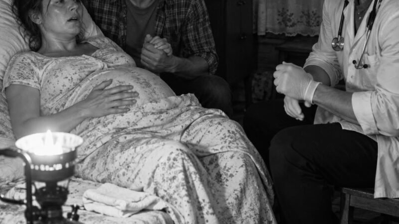 Деревня не доверяла молодому врачу, пока он не принял сложные роды с двойней…