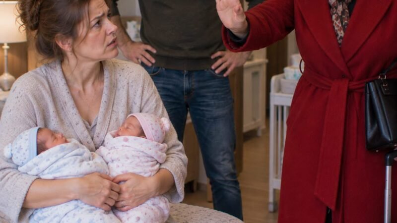 Свекровь сказала невестке с двойней: «В няньки я не нанималас