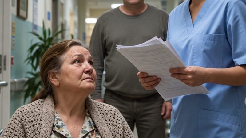 Considering his mother a burden, the son decided to hand her over to the cheapest nursing home: