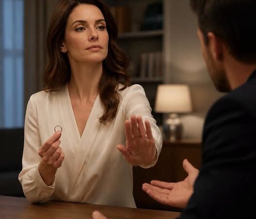 Divorce? Excellent. From this day on, all your privileges are revoked, my dear.