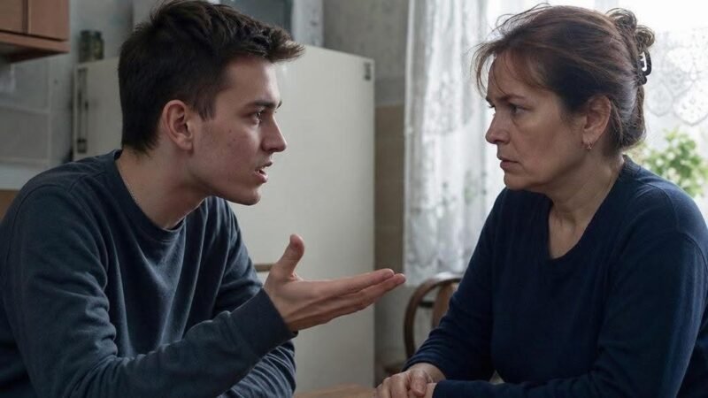 – Плати, или скажу полиции, что ты меня бьешь, – усмехнулся сын.