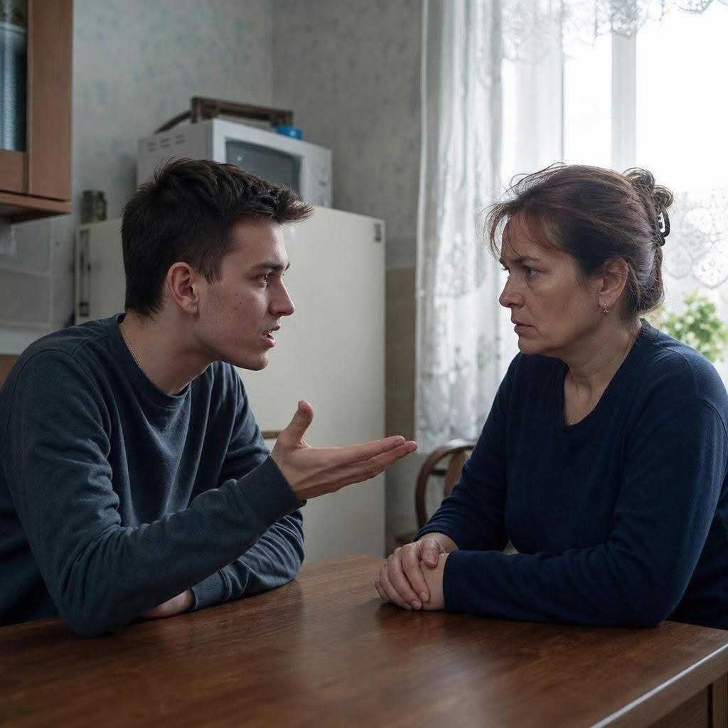 – Плати, или скажу полиции, что ты меня бьешь, – усмехнулся сын.