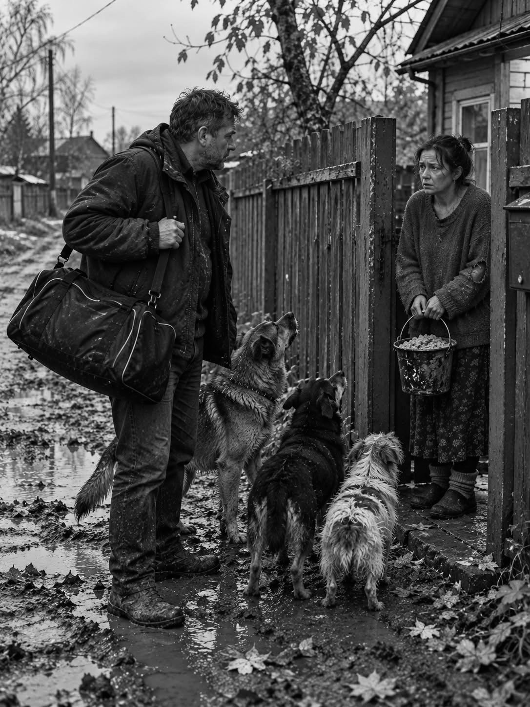 Муж вернулся с вахты и обомлел: жена превратила дом в приют для собак