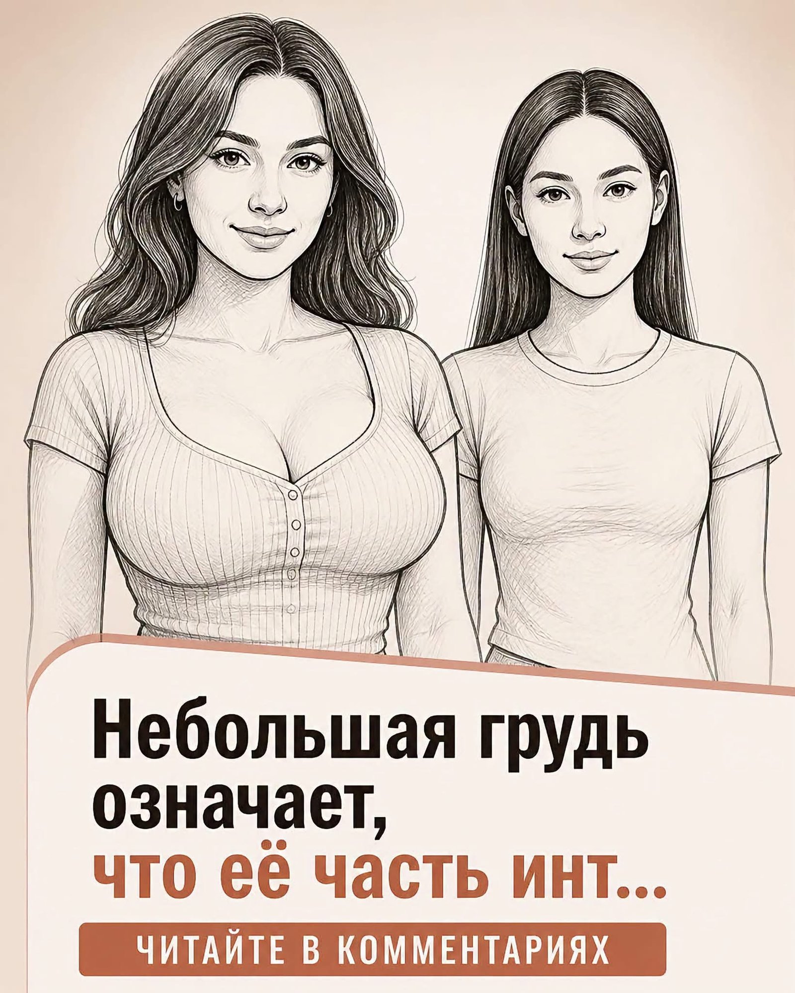Если у женщины небольшая грудь